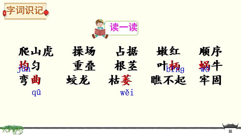部编版小学语文四年级上册10爬山虎的脚 课件第6页