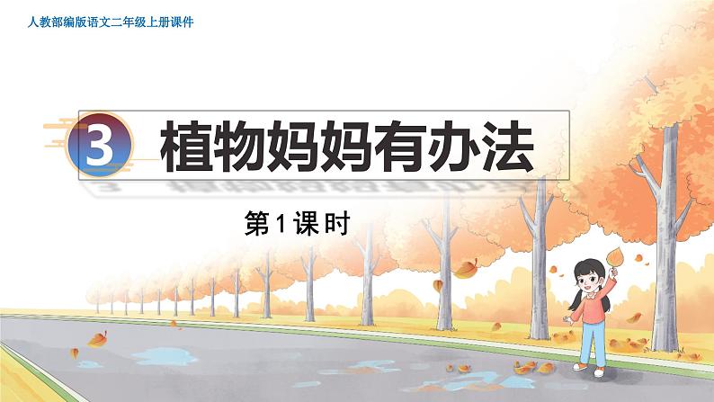部编语文二年级上册 第1单元 3.植物妈妈有办法 PPT课件+教案03