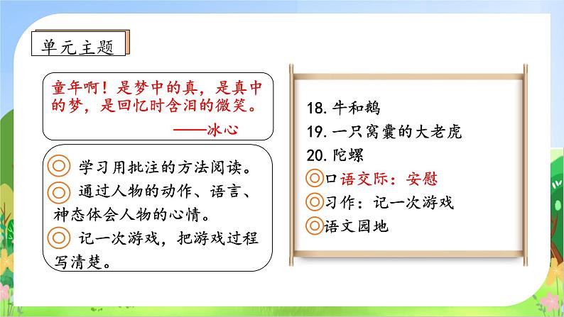 【教-学-评一体化】四年级上册备课包-口语交际:安慰(课件+教案+学案+习题)04