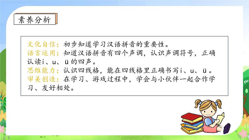 【新课标•任务型】2024秋统编版语文一年级上册-汉语拼音2. i u ü (课件+教案+学案+习题)04