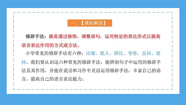 专题11 修辞手法(课件)-2024年小升初语文复习课件(统编版)05