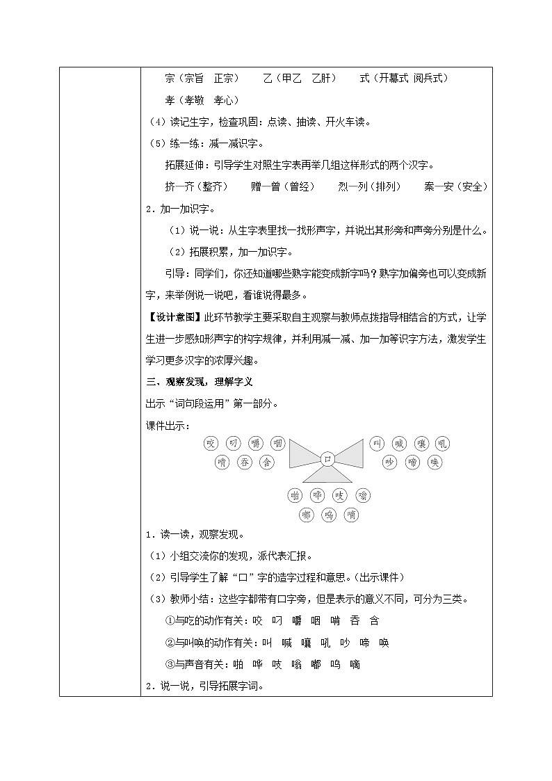 語(yǔ)文園地 教案第3頁(yè)