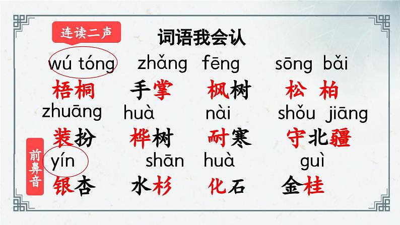 识字2 《树之歌》(课件)2024-2025学年统编版语文二年级上册第4页