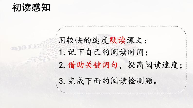 第7课 《什么比猎豹的速度更快》 -2024-2025学年五年级语文上册同步精品课件(统编版)第8页