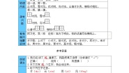 人教部编版一年级上册对韵歌导学案及答案