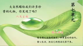 小学语文人教部编版三年级上册大自然的声音优秀ppt课件