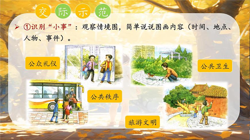 部編版語文三上 《口語交際:身邊的小事》課件PPT第4頁