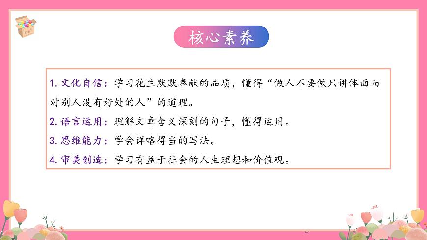 【核心素養(yǎng)】部編版小學(xué)語文五年級上冊 2 落花生 課件第2頁