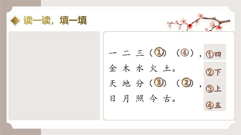 2024部编版一上语文识字2《金木水火土》 (教学课件)第4页
