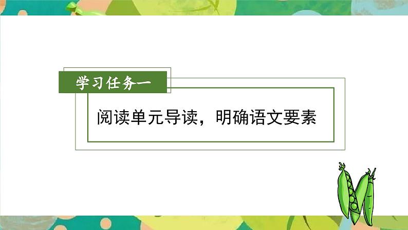 部编版四上语文课件第5课《一个豆荚里的五粒豆》(第1课时)第2页