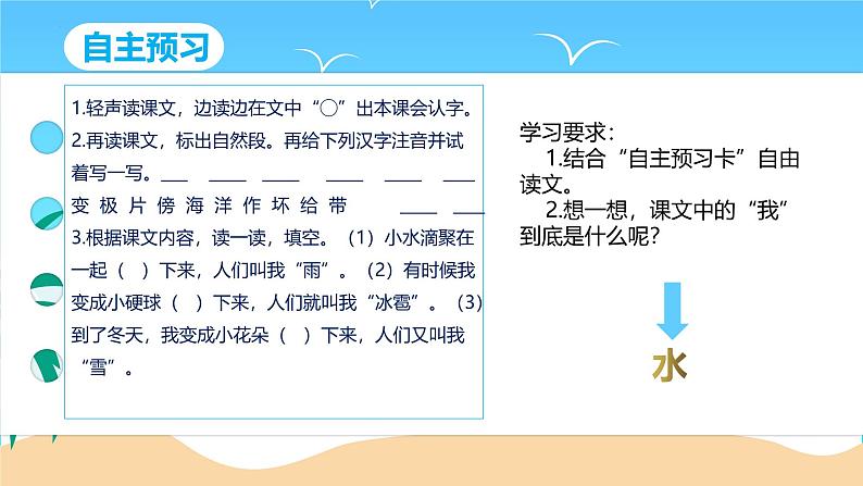 部编版二上语文第1单元第2课《我是什么》(教学课件)第5页