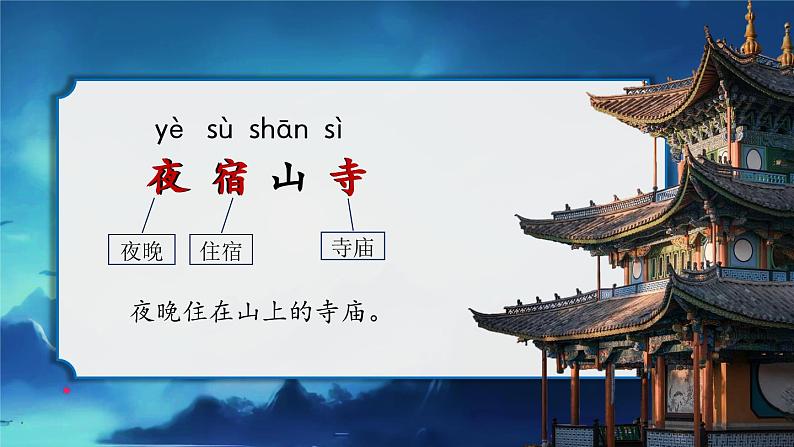 部编版二上语文第7单元第19课《古诗二首》(教学课件)第2页