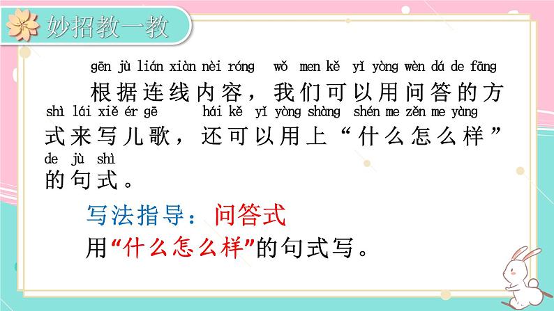 部编2024语文一年级上册 《看图写话》 第六单元 比尾巴 PPT课件06
