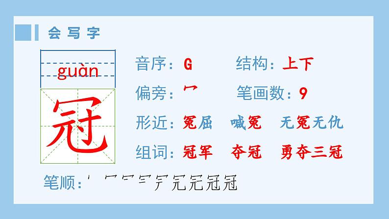 统编版(2024)五年级语文上册7.《什么比猎豹的速度更快》生字课件第2页