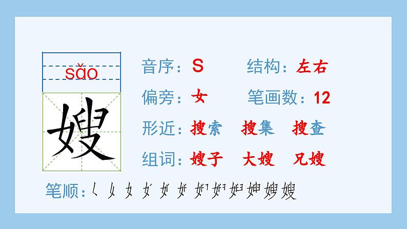 统编版(2024)五年级语文上册10.《牛郎织女(一)》生字课件第4页