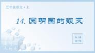 小学语文统编版（2024）五年级上册圆明园的毁灭备课课件ppt