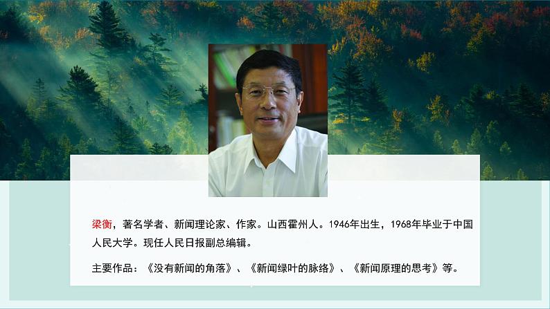 部编版小学语文6上 第六单元20.青山不老 课件+教案04