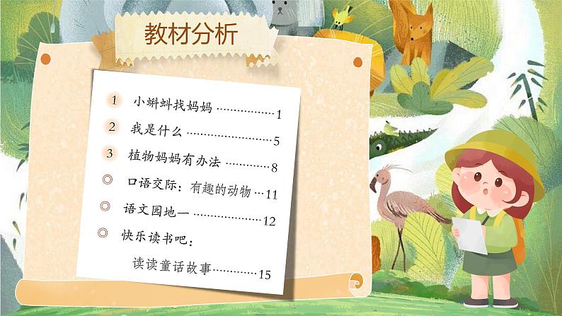 【核心素养】统编版语文二上 《第一单元:探秘大自然的秘密》》课件+教案+音视频素材05