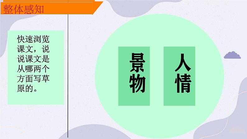 草原 课件 小学语文统编版2024六年级上册08