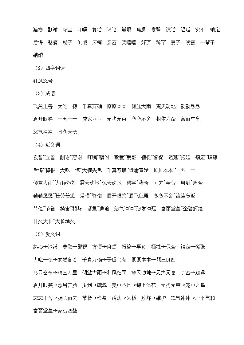 第三單元核心知識(shí)匯總清單第2頁(yè)