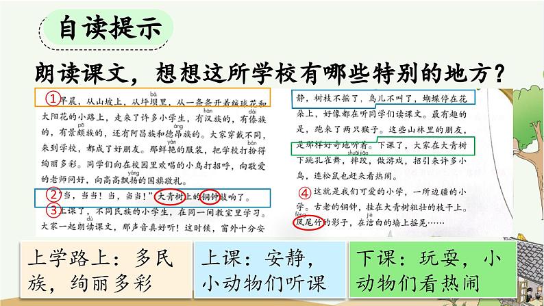 《大青树下的小学》优质课件(第一课时)第7页