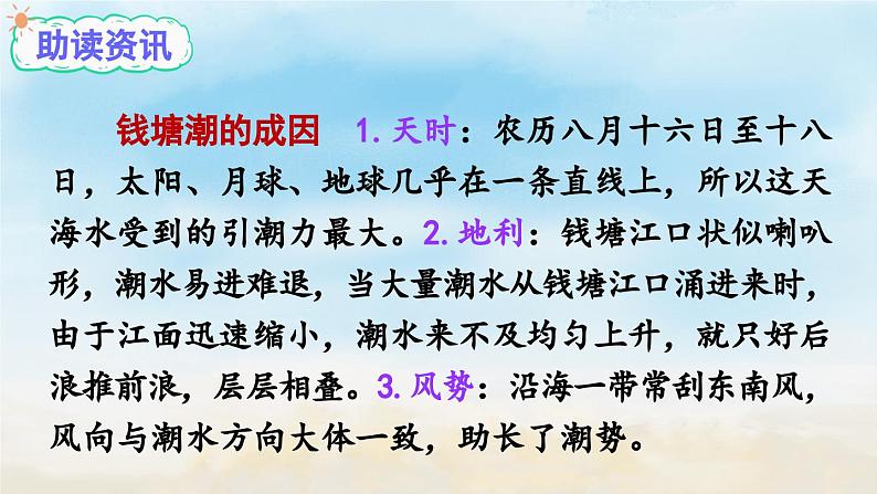 《观潮》精品课件(第一课时)第5页