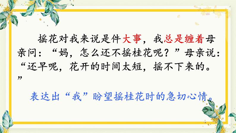 《桂花雨》教学课件1(第二课时)第3页
