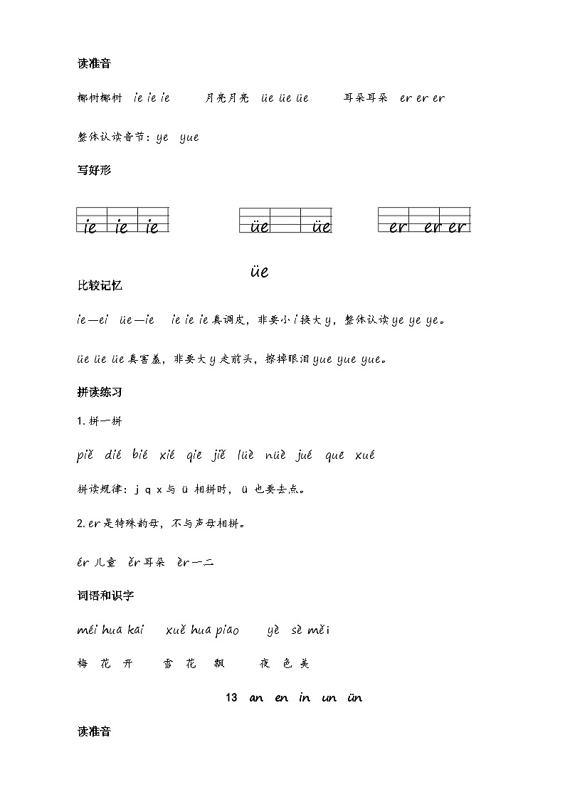 人教部编版(五四制)语文一年级上册 第4单元 语文园地四 PPT课件+教案(反思及课时练)03