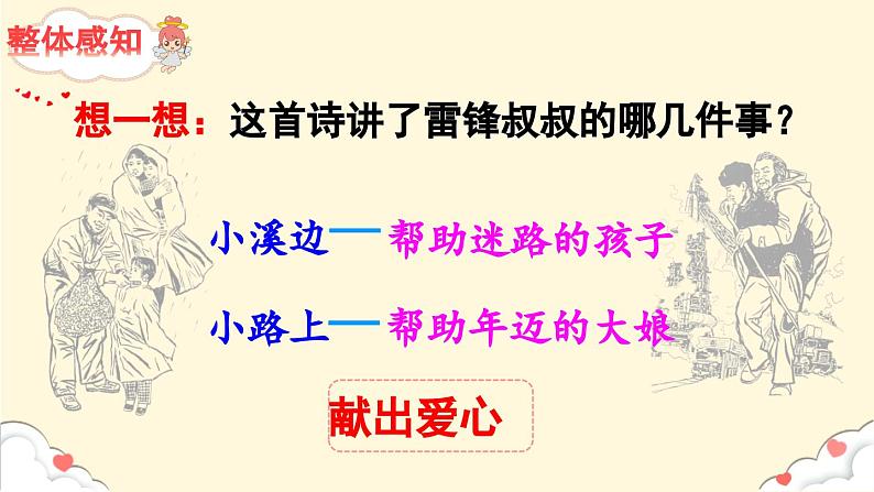 部编版(五四制)语文二年级下册 5 雷锋叔叔你在哪里(课件)第8页