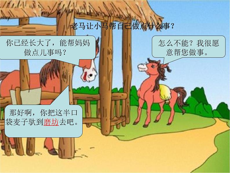 部编版(五四制)语文二年级下册 14 小马过河(1)(课件)05