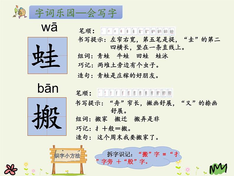 部编版(五四制)语文二年级下册 21 青蛙卖泥塘(1)(课件)04