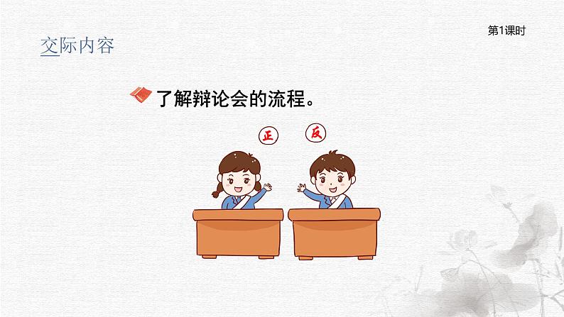 统编版语文六年级下册5单元《口语交际—辩论》课件+教案(含教学反思)+视频+字体07