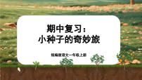 【新教材-核心素養(yǎng)】統(tǒng)編版語(yǔ)文一上 《期中復(fù)習(xí)：種子的奇妙旅》課件+音視頻素材