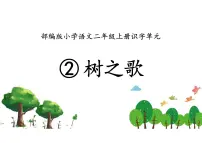 小学语文统编版（2024）二年级上册树之歌课文配套课件ppt