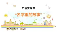 小学语文统编版(2024)三年级上册第四单元口语交际:名字里的故事示范课课件ppt