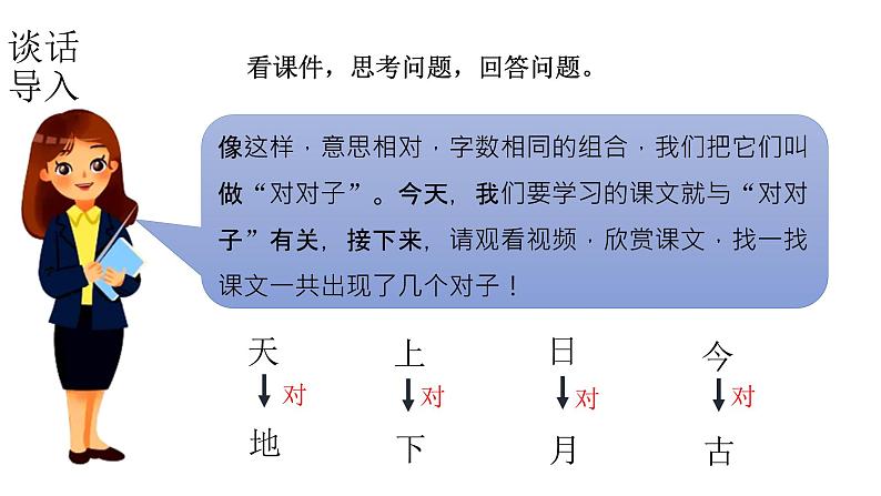 小学语文新部编版一年级上册 第六单元第五课《对韵歌》第一课时教学课件(2024秋)第3页