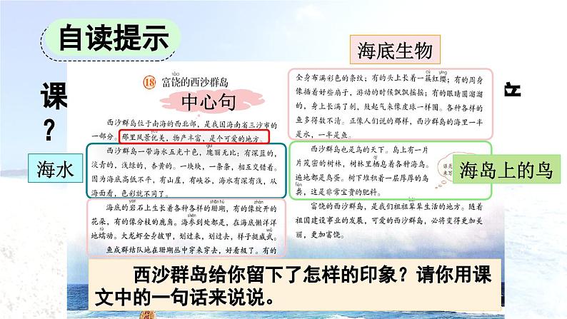 《富饶的西沙群岛》优质课件(第一课时)第7页