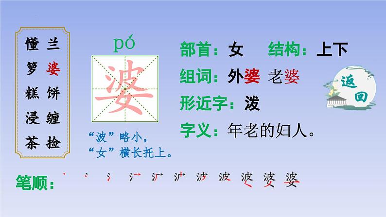 统编版(2024)五年级语文上册3桂花雨课件5第6页