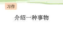 统编版（2024）五年级上册习作：介绍一种事物教学演示课件ppt