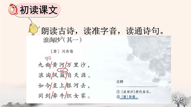 统编版(2024)六年级语文上册18古诗三首-浪淘沙课件1第4页