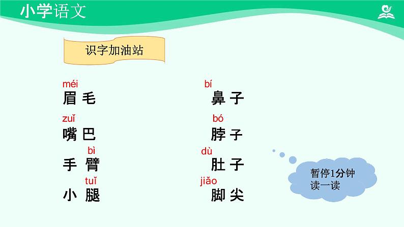 语文园地四 课件 第一课时-2024-2025学年度小学一年级语文下册 统编版(2024)第3页