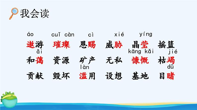 《只有一个地球》优质课件(第一课时)第4页