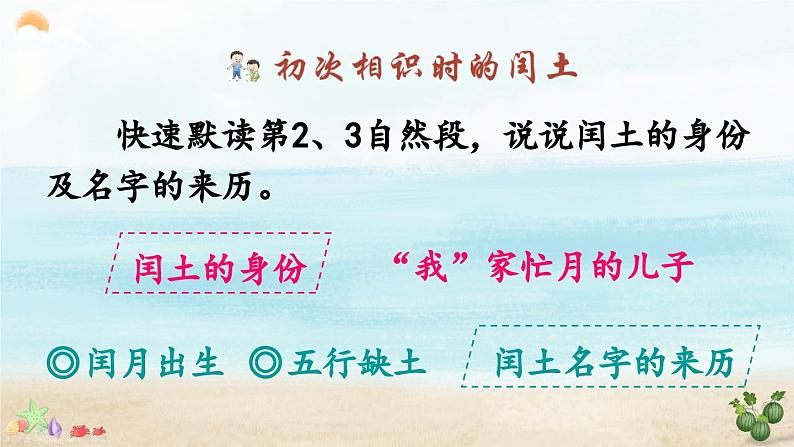 《少年闰土》精品课件(第二课时)第4页