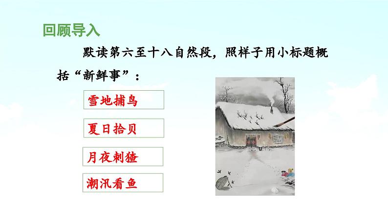 《少年闰土》课件(第二课时)第5页