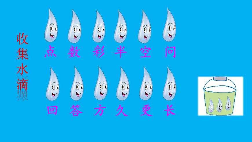 小學(xué)語文新部編版一年級上冊第八單元第十課《雨點兒》作業(yè)課件(2024秋)第8頁