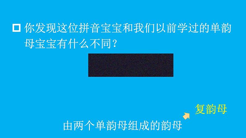 小学语文新部编版一年级上册第四单元第十课《ɑi ei ui》作业课件(2024秋)第6页
