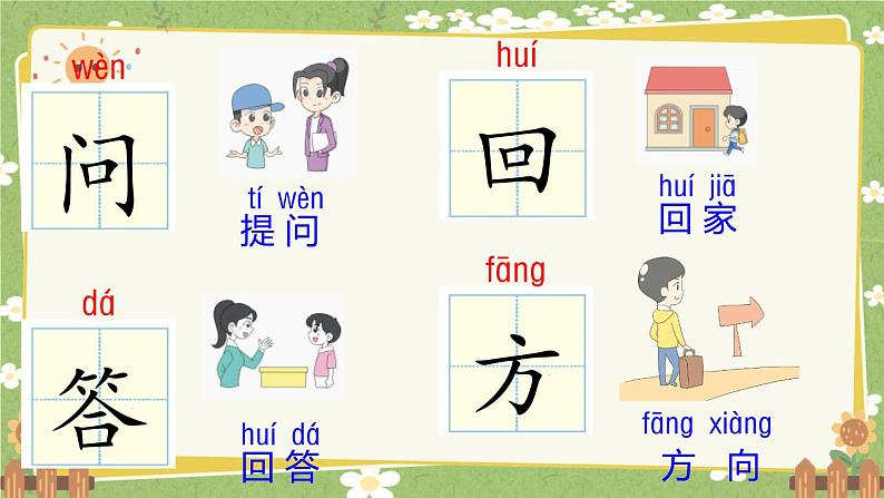 语文统编版(2024)一年级上册雨点儿 课件第5页
