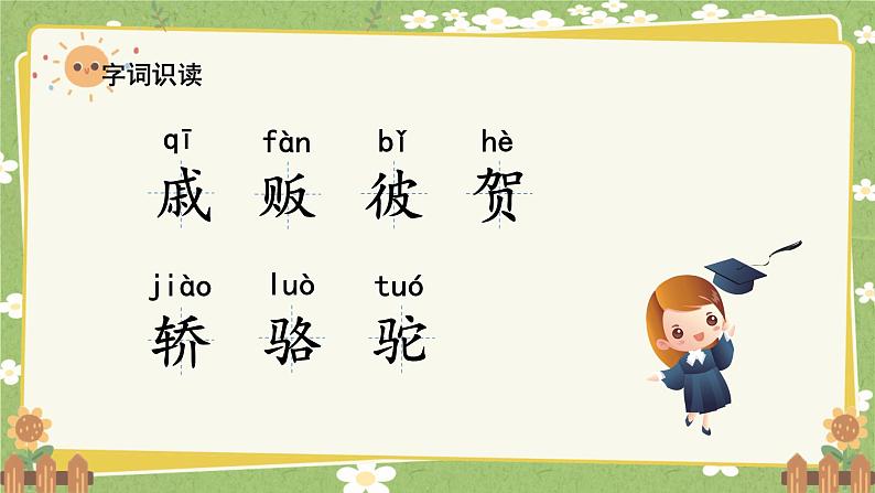 统编版语文六年级下册 1 北京的春节课件第6页