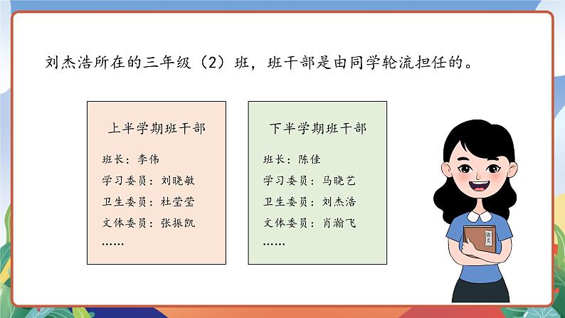 人教部编版语文三年级下册 口语交际:该不该实行班干部轮流制 课件+教案+学习任务单04