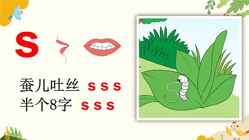 语文统编版(2024)一年级上册 汉语拼音7 z c s课件第7页